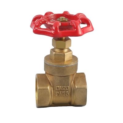 China General Brass Manual Forged Gate Valve BSP NPT Female Thread For Water Oil Gas Handle Wheel for sale