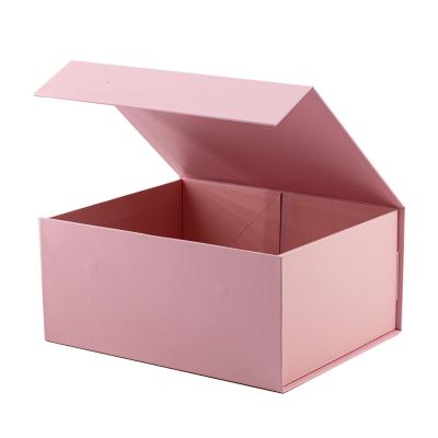 China Recycled Materials Wholesale Custom Cardboard Folding Rose Magnetic Luxury Gift Packaging Box for sale