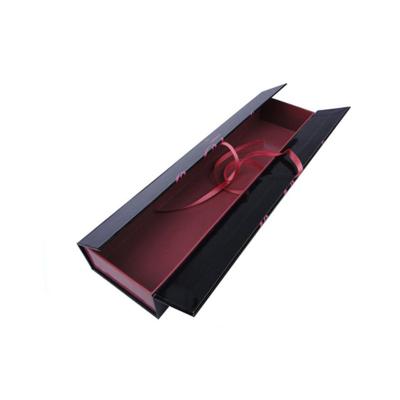 China Recycled Materials Wig Custom Paper Black Hair Extension Magnetic Packaging Box With Gift for sale