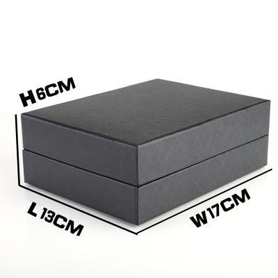 China Recycled Materials Custom Paper Box For Wallet Card Holder Handbags Belt As Gift Box for sale