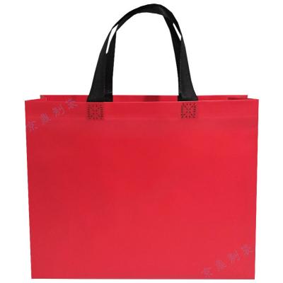 China Wholesale Promotional Cheap Recyclable Non Woven Bag Manufacturer Custom Foldable Shopping Recycle PP Non Woven Bag For Business for sale