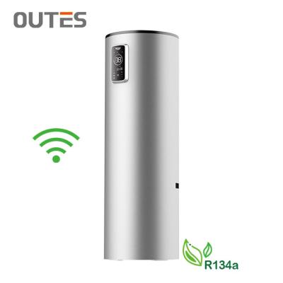 China Hotel OUTES AB 200L air source all in one monoblock DC water heater for water heat pump for sale