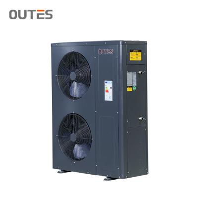 China OUTES R410A EVI Outdoor ON/OFF Monoblock All In One Heat Pump For Sanitary Heating Cooling for sale