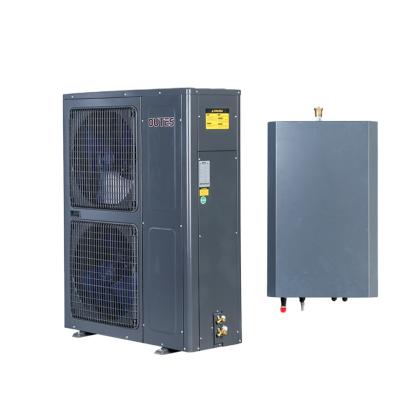 China Hotel R410A DC Inverter Type EVI Sanitary Hot Water Heat Pump For Low Ambient With High Efficiency Te koop