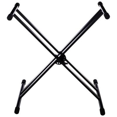 China Easy Adjustable Single Keyboard Stand Musical Instruments Keyboard Music Stand X Large X Piano Keyboard Stand for sale