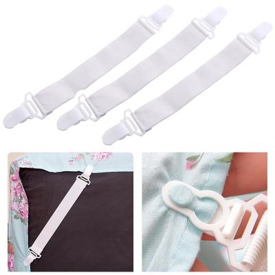 China 4Pcs/lot 100% Polyester Non-slip Covering Sofa Bed Fasteners Elastic Clip Mattress Cover Supports Sheet Clips for sale