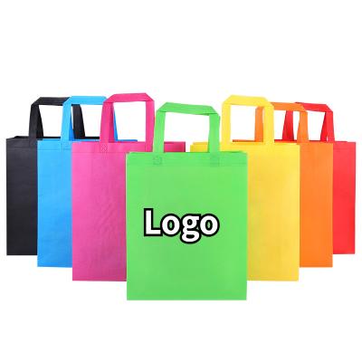 China Eco-Friendly Eco-Friendly Eco-Friendly Logo Eco Reusable Supermarket Grocery Shopping Ecobag Carry Fabric Totebag Tote Cloth Nonwoven Bag for sale