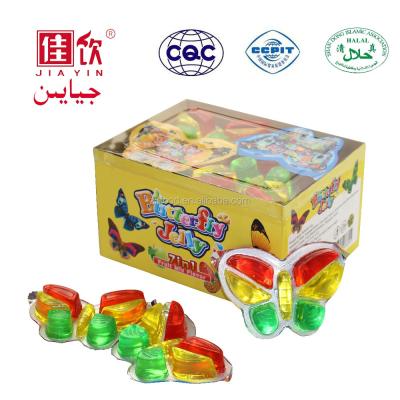 China Natural Butterfly Jelly 7 In 1 Fruit Jelly Cup Assorted Item Jelly New for sale