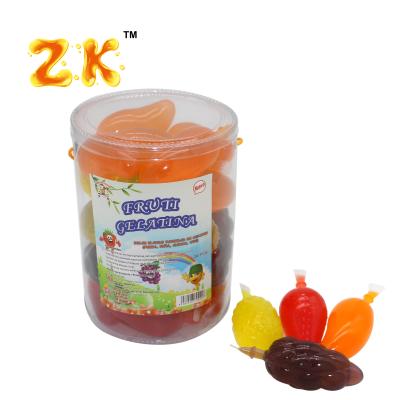 China Zhuangkang Natural Food 85g Fruit Flavor Fruit Form Jelly for sale