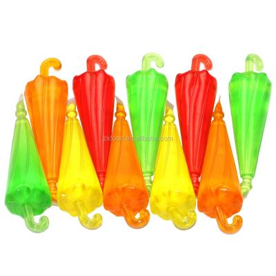 China Umbrella Shape Natural Fruit Jelly In Bag for sale