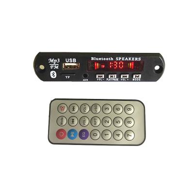 China JK6836BT board included fm radio MP3 TF card Usb bluetooth noise PCB board, car music speaker bluetooth audio circuit for sale