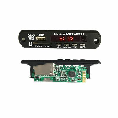 China bluetooth fm aux mp3 radio module. mini card JK6839BT Uart control tf serial for sale