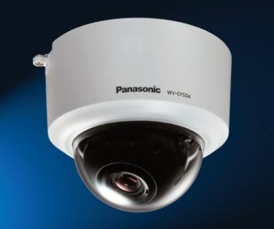 China Panasonic WV-CF504 Super Dynamic 5 real Day/night dome camera with ABS i-VMD ABF for sale