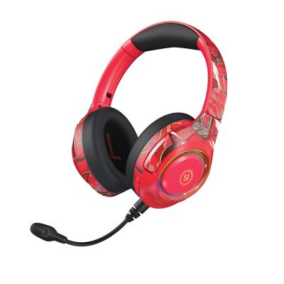 China Headphone Folding Lights Bluetooth Gamer High Fidelity Sound Cool Headset With Noise Canceling Earphone EL-A2 Wireless Headset for sale