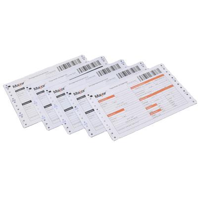 China paper & Wholesale Custom Logistics Barcode International Express Air Waybill Cardboard Printing Courier Forms TNT, Fedex, UPS, DHL for sale