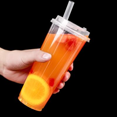 China Creative Single Wall Disposable 700ml Machine Injection Cup Sample Plastic Cup, Vasos De Plastico Personalizados for sale