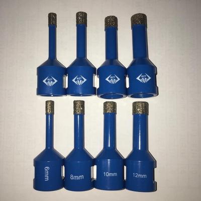 China Masonry Drilling Quartz Core Diamond Core Marble Ceramic Drill Bit Set Vacuum Brazed Drill Bit for sale