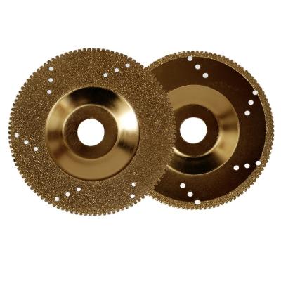 China Steel Super Quality Abrasive Disc Plated Diamond Grinding Disc for sale