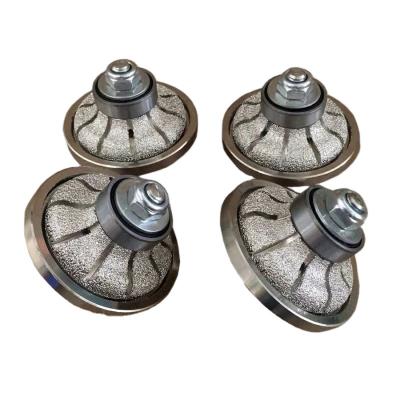 China Wholesale Good Quality Steel Welded Diamond Hand Profiling Stone Grinding Wheel for sale