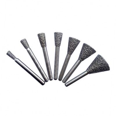 China Fast Delivery Mounting Point Steel Stone Welded Grinding Head for sale