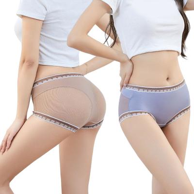 China Wholesale Breathable Low Waist Briefs High Quality Women Breathable Lace Trims Cotton Crotch Panties Ladies Underwear for sale