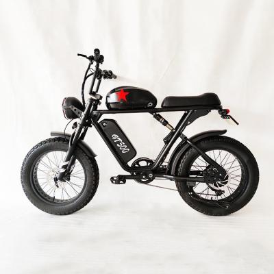 China Electric bicycle DIY e scooter full suspension Mtb bike 20inch tire electric portable service high quality battery steel fat for sale