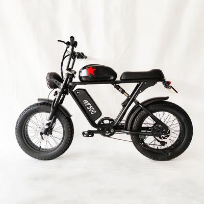 China 350W 500W 1000W Bafang motor full tire steel high speed fat bike suspension snow ebike electric2 wheel dirt bike parts for sale