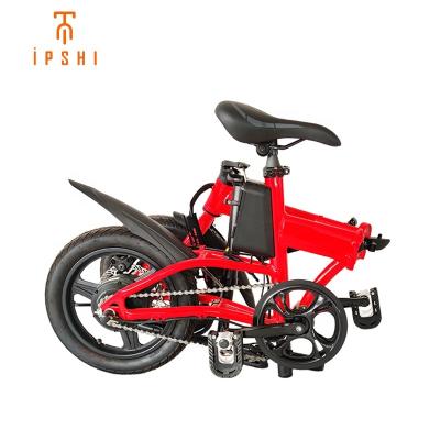 China Popular Cheap Price Angelol TikTok Popular Mileage Long 14 Inch Folding Electric Bike Electric Bicycle Super Ebike From Factory Direct for sale