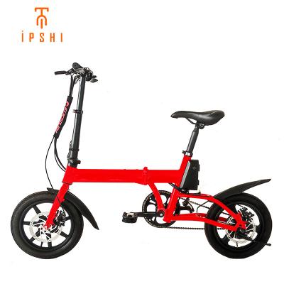 China 14inch 36V250W Folding Folding Bicycle Electric Bike For Student Kid for sale