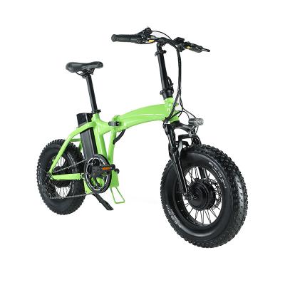 China 48V Alloy Light Weight Retro Hydraulic Brake Fat Tire Aluminum Electric Mountain Bike Fold For Ladies Take-out for sale