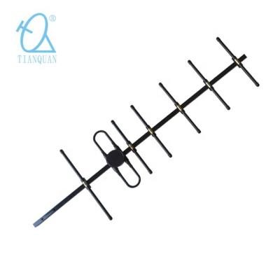 China 11dBi UHF400-470mhz 7 element yagi antenna black yagi antena JXY-11-040V for sale