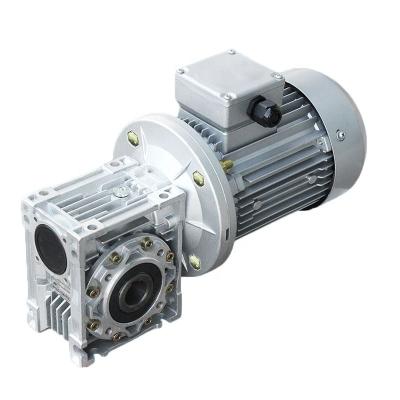 China Hotels RV063 075 2HP 1.5KW AC Motor With Worm Gear Reducer Small Speed ​​Adjustable Motor for sale