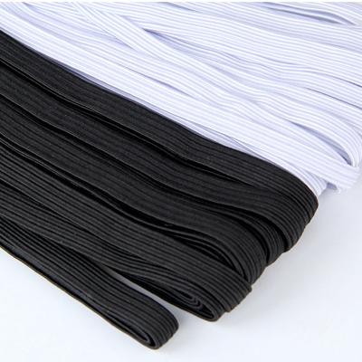 China Elastic Factory Direct Horse Rubber Bands Knitted Flat Elastic Band for sale