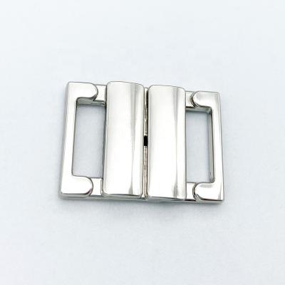 China Adjustable Front Close Clasp Anti Rust Saltwater Nickel Bikini Free Buckle Anti Bikini Front Buckle for sale