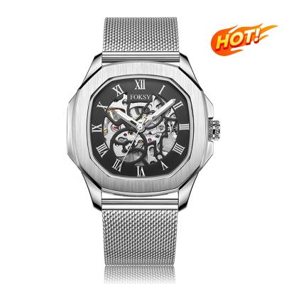 China 2020 Hot Sale Custom Logo Wristwatch Brand Private Label Luxury Automatic Men's Watch Water Resistant for sale