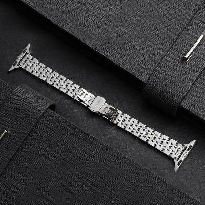 China For Apple Watch Competitive Price 38mm High Quality Silver 40mm Stainless Steel Band For Apple Watch for sale