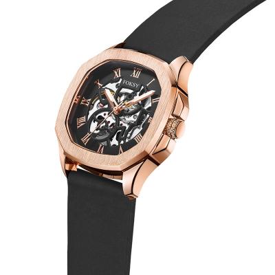 China Power Reserve OEM Accept Luxury Brand Montre Automatic De Luxe Homme Square Wrist Alloy Watch Men For Men for sale