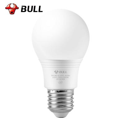 China BULL 5W E27 3000k 6500k LED Desk Anti Strobe Light Bulb Lamp Desk for sale