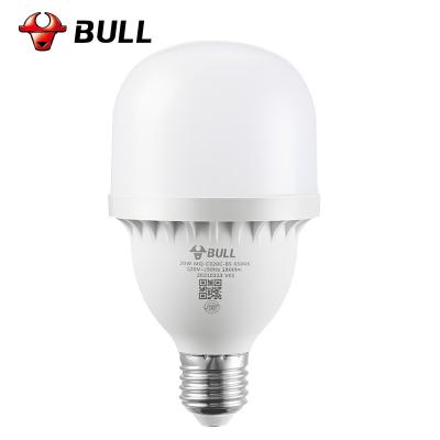 China Hotel Bull 20W 6500k 3000k High Power Panel Light Bulb Living Room E27 for sale