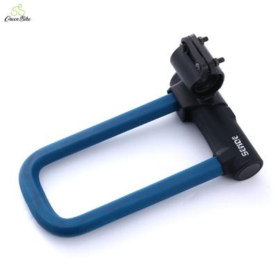 China Durable High Security Durable High Security Silicone Anti-theft Bicycle Lock With Key Lock Bicycle U Lock for sale