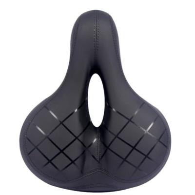 China Breathable and Waterproof Cavity Saddle Shock Absorption Non-slip Waterproof Bicycle Cushion Saddle Seat for sale