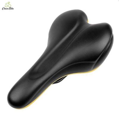 China High Elastic Sponge High Elastic Sponge Leather Bicycle Saddle Comfortable Equipment PU Saddle Cushion Mount Bike for sale