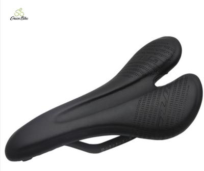 China High Quality Popular Superlight Green Hyperlight Saddle Waterproof Bicycle Carbon Mountain Bike Saddle for sale