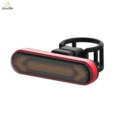 China USB Wireless Remote Control Tail Light Bicycle USB Remote Control Led Turn Signal Charging Led Bicycle Light for sale