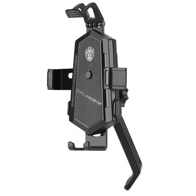 China Wholesale Automatic Adjustable Grab Quick Release Bracket Aluminum Alloy Bicycle Phone Holder for sale