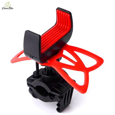 China 360 Degree Rotation Universal Phone Holder 360 Degree Rotation Bike Bicycle Silicone Lightweight Shockproof Phone Holder for sale