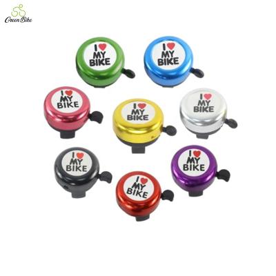 China Bell Healthy Crunchy Healthy Crunchy For Bike Wholesale Cute Recycling Bell I Love My Bike Amazon Hot Sale Bike Bell for sale