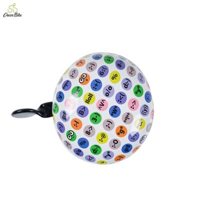 China Colorful Steel Bicycle Mountain Bike Colorful Bell 80mm Bicycle Bell Equipment Bell Accessories For Cycling for sale