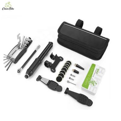 China Combination Multifunctional Mini Pump Convenient Bicycle Tools Repair Tool Kit for sale