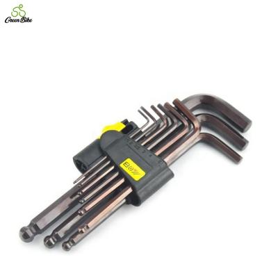 China Portable High Hardness Bicycle Tools Multifunctional Hex Tools Wrenches High Hardness Bike Bicycle Tool for sale